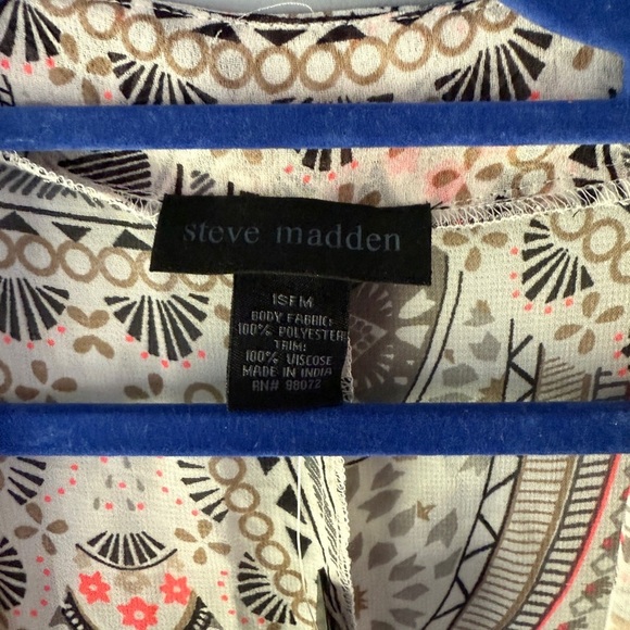 Steve Madden Aztec Fringe Kimono NWT - Picture 4 of 8